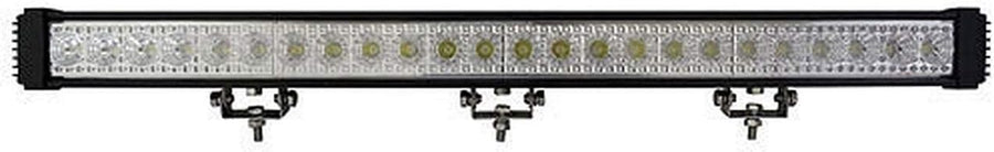 Redhawk 33-inch LED light bar with flood beam, 5400 lumens, 72W, for off-road vehicles, rugged outdoor lighting.