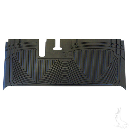 Red Hawk Gorilla Mat for Yamaha Drive2 golf carts, non-slip, durable mat with noise reduction and protection features.