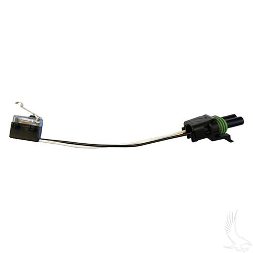 Redhawk FR-050 micro switch assembly for EZGO DCS golf cart, OEM replacement part for forward and reverse gear control.