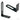 Red Hawk ACC1000 5-panel rear view mirror providing wide-angle visibility for drivers and fleet vehicles, mounted on a vehicle.