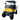 Red Hawk UTV side mount mirrors set with black frames, designed for off-road visibility, mounted on a UTV vehicle.