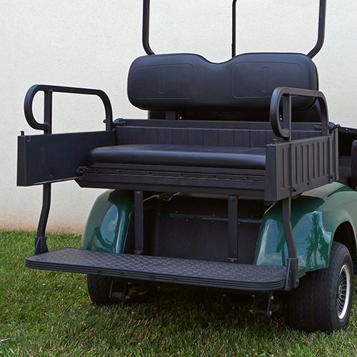 Red Hawk Rhino Seat Box Kit SEAT-911BLK For EZGO TXT Golf Carts Weatherproof Storage