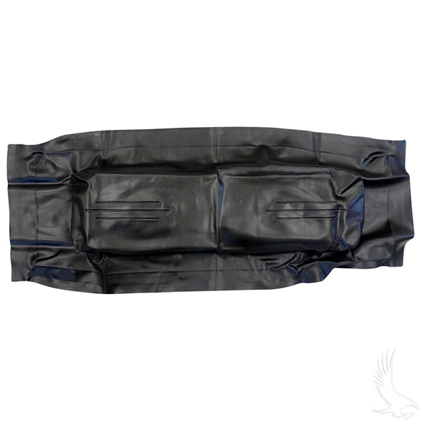 Seat Back Cover OEM SEAT-0058 For Golf Carts Fleet Use Durable Seamless Fit Black Finish By Red Hawk