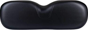 Red Hawk OEM black seat back assembly for EZGO TXT golf carts, showing ergonomic design and durable construction.