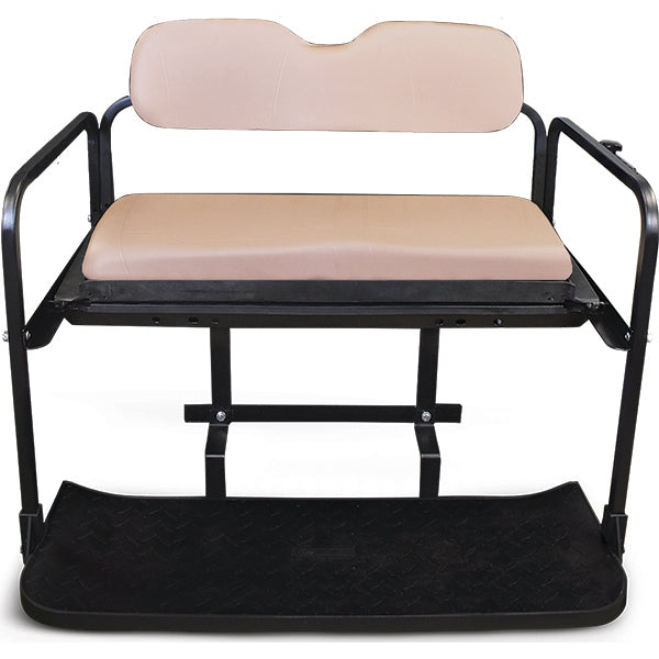 Rhino Seat Kit 111T OEM Tan for EZGO TXT Golf Carts by Red Hawk Premium Grade Seat Upgrade 96 and Up