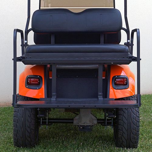 Rhino Seat Kit OEM Black For EZGO TXT 96 Plus SEAT-311BLK Red Hawk RHOX Golf Cart
