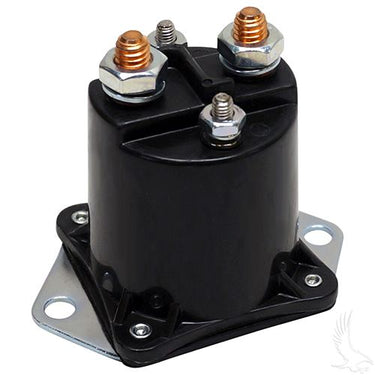 Red Hawk SOL1009 12V Four Terminal Copper Solenoid for Club Car Gas Golf Carts High Performance Upgrade - Rainier Parts