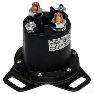 Solenoid OEM SOL-1040 48V 4-Terminal Red Hawk For EZGO RXV Golf Cart Curtis Controller Compatible - Rainier Parts