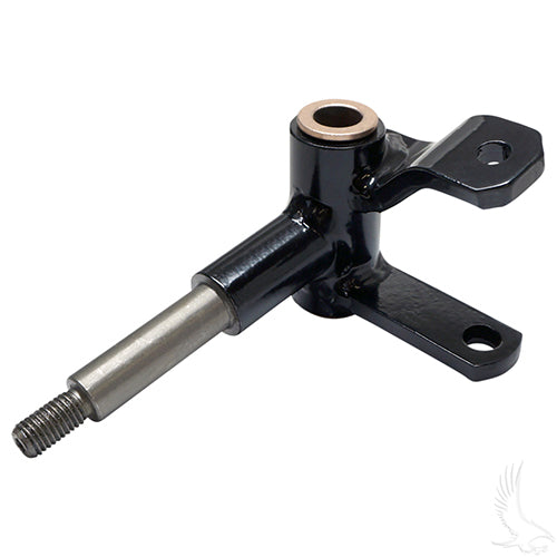 Redhawk AXL 0026 passenger side spindle for Club Car Tempo, Onward, Precedent golf carts, replacement part for 2004 and newer models.
