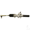 Red Hawk OEM steering box assembly for EZGO 01+ golf carts, durable and precise steering component for smooth control.