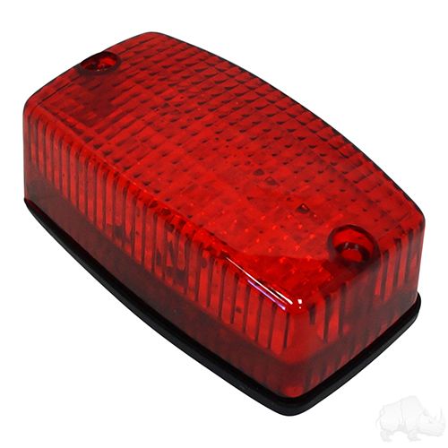 Red Hawk universal LED taillight assembly for cars and SUVs, bright, durable, and easy to install.
