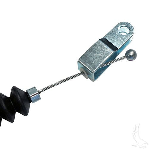 Red Hawk throttle cable for Yamaha G14 G16 G22, 67.5-inch durable governor cable with gas pedal connection.