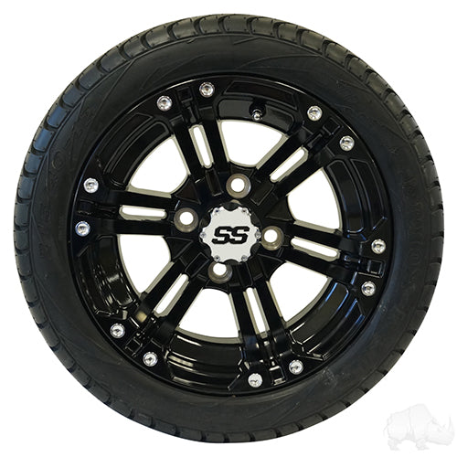 Redhawk Red Hawk RXLP 215-40-12 all-season tire with 4-ply durability for small cars, DOT certified and suitable for year-round driving.
