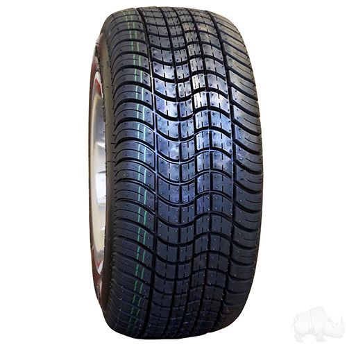 Red Hawk RHOX Low Profile Tire 205/50-10 For Golf Carts DOT 4-Ply Durable Smooth Ride Performance - Rainier Parts