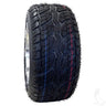 Red Hawk Duro Excel Touring Tire TIR379 Four Ply For Golf Carts Durable Handling Smooth Ride - Rainier Parts