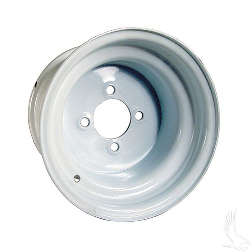 Red Hawk TIR-453 Steel Wheel Rim 10x7 White Finish 3To4 Offset Durable Fleet-Grade for Trucks - Rainier Parts