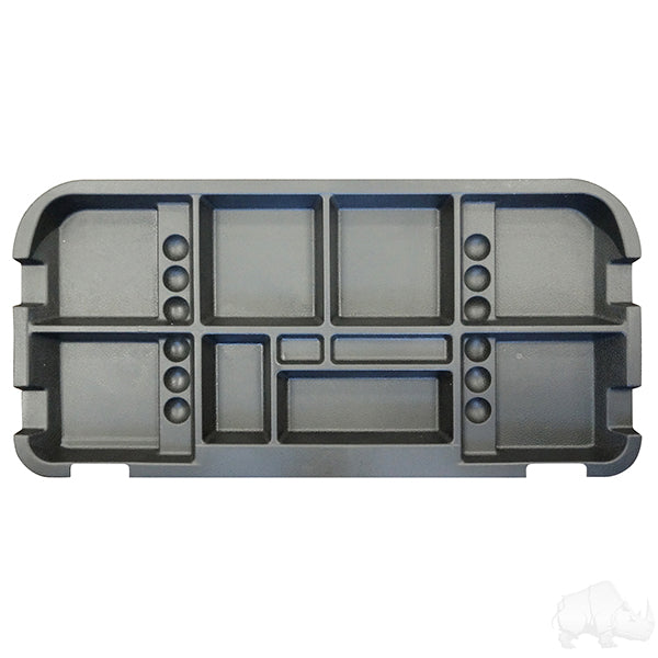 Red Hawk OEM SEAT-2600A Under Seat Storage Tray for EZGO TXT 94 Plus Electric Golf Carts Discreet Organization