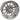 Red Hawk RHOX RX102 Premium Chrome Wheel 12x7 ET25 Center Cap For Cars 12 Spoke Durable - Rainier Parts