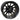 Red Hawk RHOX RX104 Wheel 12x7 Black ET25 For Performance - Rainier Parts