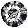 Red Hawk RX178 Premium Machined Gloss Black Wheel 12x7 ET25 For Performance Car And Truck Enthusiasts - Rainier Parts