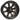 Red Hawk TIR RX222 RHOX Vegas Matte Black Wheel Premium 14x7 ET25 Center Cap For Car Enthusiasts - Rainier Parts