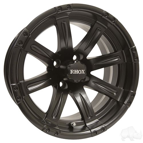 Red Hawk TIR RX222 RHOX Vegas Matte Black Wheel Premium 14x7 ET25 Center Cap For Car Enthusiasts - Rainier Parts