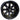 RHOX Vegas Matte Black 12x7 Wheel ET25 By Red Hawk Center Cap Included For Street Cars - Rainier Parts