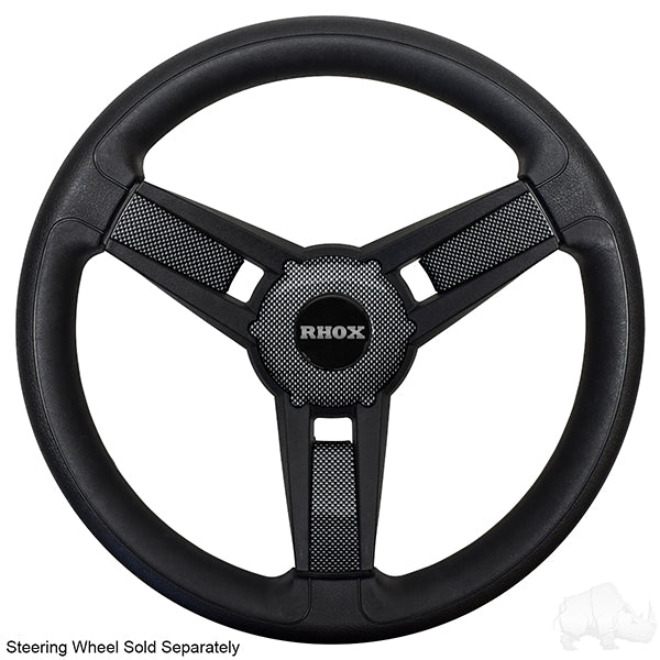 Red Hawk Giazza carbon fiber steering wheel insert kit for car interior upgrade, featuring lightweight, durable design and stylish finish.