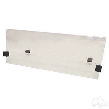 Red Hawk OEM WIN-1009 EZGO Medalist Golf Cart Windshield - Rainier Parts