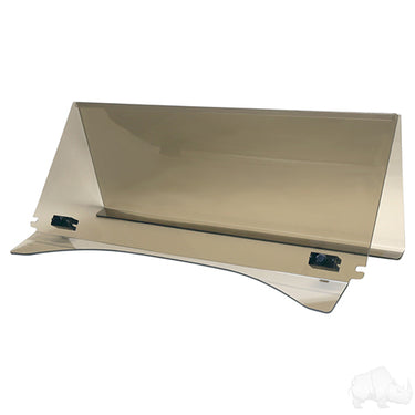 Red Hawk WIN3015 Windshield For Club Car Tempo Onward Precedent One Quarter Inch Tint UV Protected Two Piece - Rainier Parts