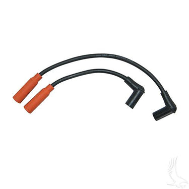 Spark Plug Wire Set OEM SP-0001 for EZ GO 4 Cycle Golf Carts 1991 and Newer Red Hawk Premium Ignition Upgrade - Rainier Parts