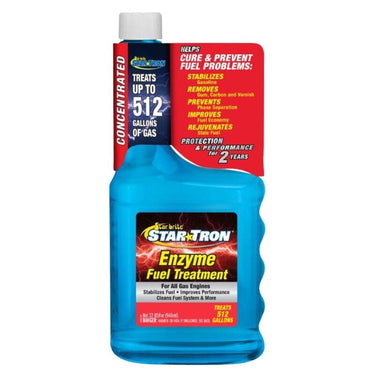 Star Tron Gasoline Additive 32oz By Stens Stabilizes Fuel Improves Efficiency And Performance For Gasoline Engines - Rainier Parts