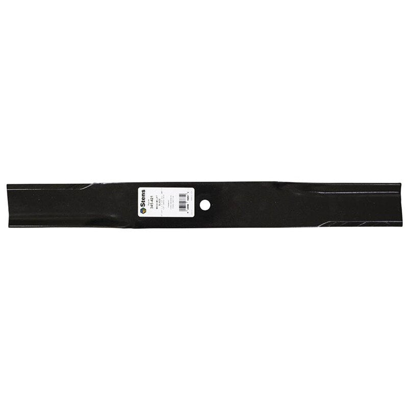 Stens 345421 medium lift lawn mower blade, durable replacement part, designed for efficient cutting and lawn maintenance.