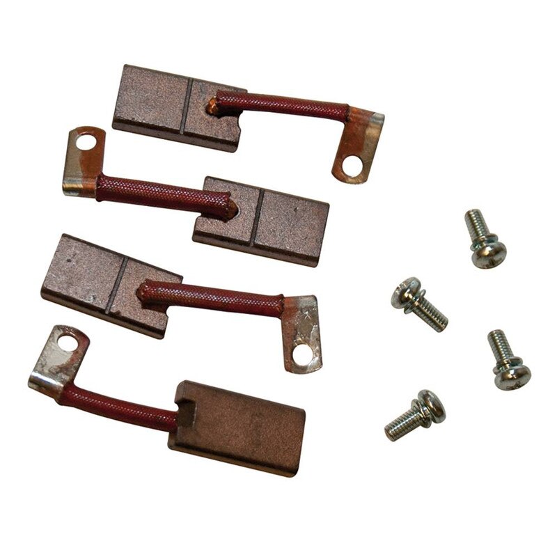 Stens 435-112 brush and screw set for Club Car golf carts, high-quality replacement parts for electrical maintenance.