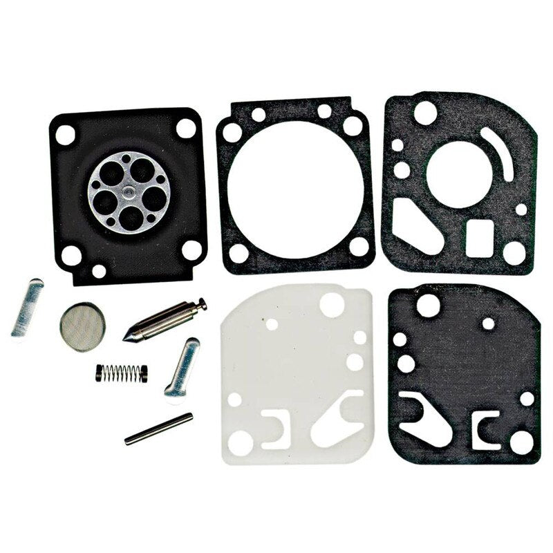 Stens Zama RB-20 carburetor kit for outdoor power equipment, featuring durable replacement parts and detailed assembly components.