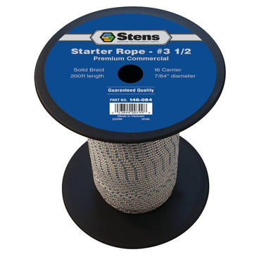 Stens Solid Braid Starter Rope Three And One Half Size Premium Quality For Mowers And Outdoor Equipment - Rainier Parts