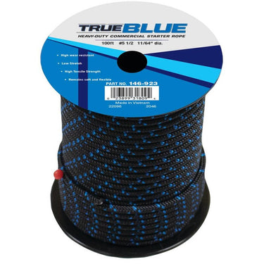 Stens Starter Rope TrueBlue 100 Solid Braid Five And One Half For DIY Enthusiasts Durable Single Unit - Rainier Parts