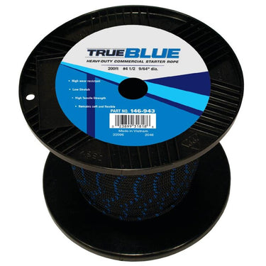 Stens TrueBlue 200 Starter Rope Four And One Half Solid Braid Durable For Lawn Mowers - Rainier Parts