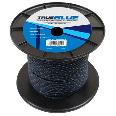 Stens Starter Rope TrueBlue 200 Number 5 Solid Braid For Lawn Mower And Outdoor Power Equipment Premium Durable - Rainier Parts