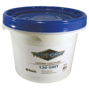 Stens True Grit 120 Grit abrasive sandpaper for metalworking, premium professional-grade lapping compound for DIY enthusiasts.