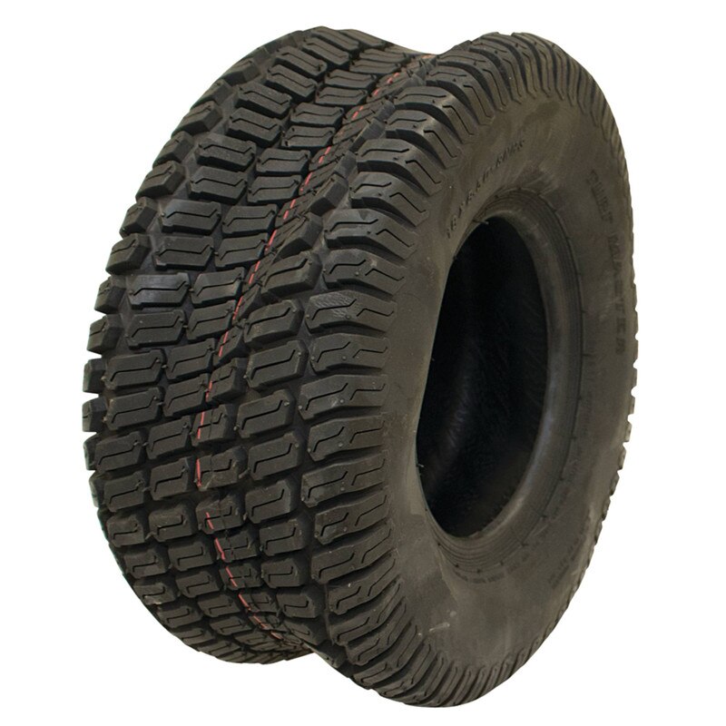 Stens Carlisle Turf Master 18x8.50-8 4-ply lawn mower tire with durable traction and sturdy construction.