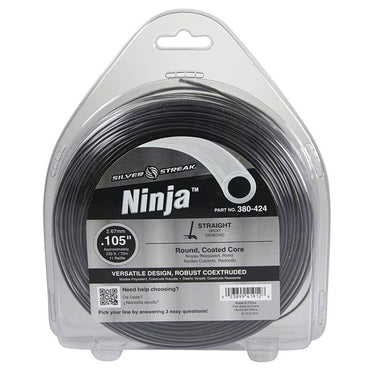 Stens 380-424 Silver Streak Trimmer Line Ninja.105 1 Lb Donut For Professional Landscapers - Rainier Parts
