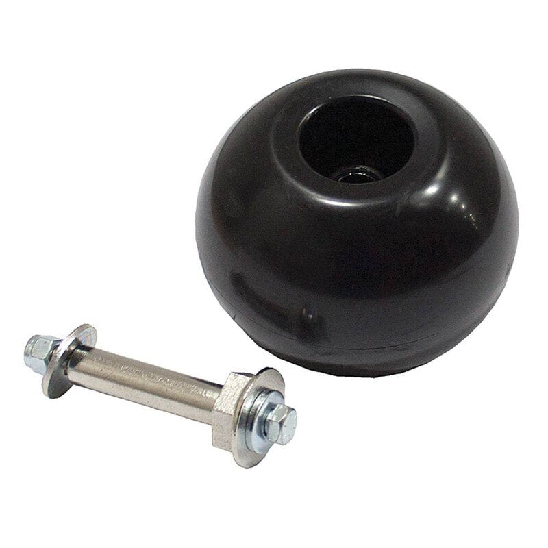 Stens Deck Wheel Kit 210 455 for Exmark lawn mower, durable plastic replacement wheels, includes two wheels and hardware.