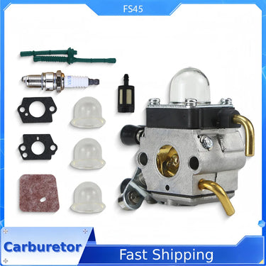Stihl FS45 Carburetor Replacement Rainier Parts Aluminum Durable Easy Install For DIY Homeowners - Rainier Parts