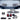 Rainier Parts LED golf cart light kit with hi/low beams for EZ GO RXV models pre-2015, includes rain-resistant components.
