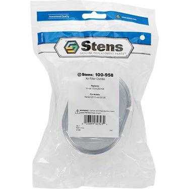 Stens Honda Air Filter Combo 100-958 Premium Replacement For Lawn Equipment Engines With High Performance Filtration - Rainier Parts