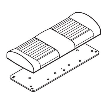 E-Z-GO OEM Flip Seat Bottom 10007482G21 for TXT Golf Carts All Weather OEM-Grade Premium