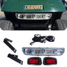 Rainier Parts LED light bar kit for EZ-GO TXT golf carts 1996-2013, enhanced night visibility, easy to install, 12-48V.