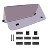 Folding Tinted Winged Windshield with Hardware for Club Car DS 1982-2005 - UV Stabilized Acrylic, perfect club car windshield for sun protection.