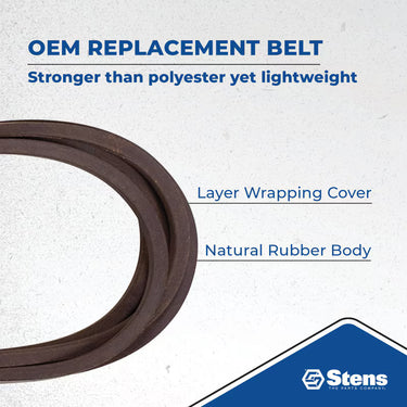 STENS Exmark OEM Belt 109-9023 Replacement For Exmark Mowers Premium Durable Fit - Rainier Parts